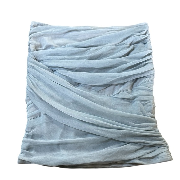 Free People Ruched Tube Top | Color Ice 
Size M - Picture 1 of 8